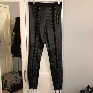Dolls Kill/Current Mood Corset Leggings